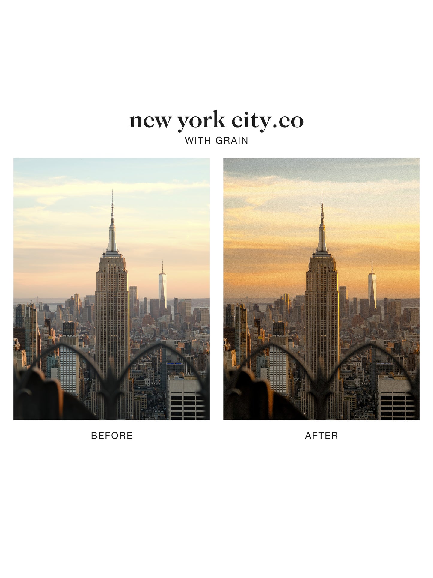 "new york city.co" Lightroom Preset