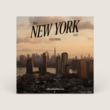 [Pre-order] 2026 New York City Calendar