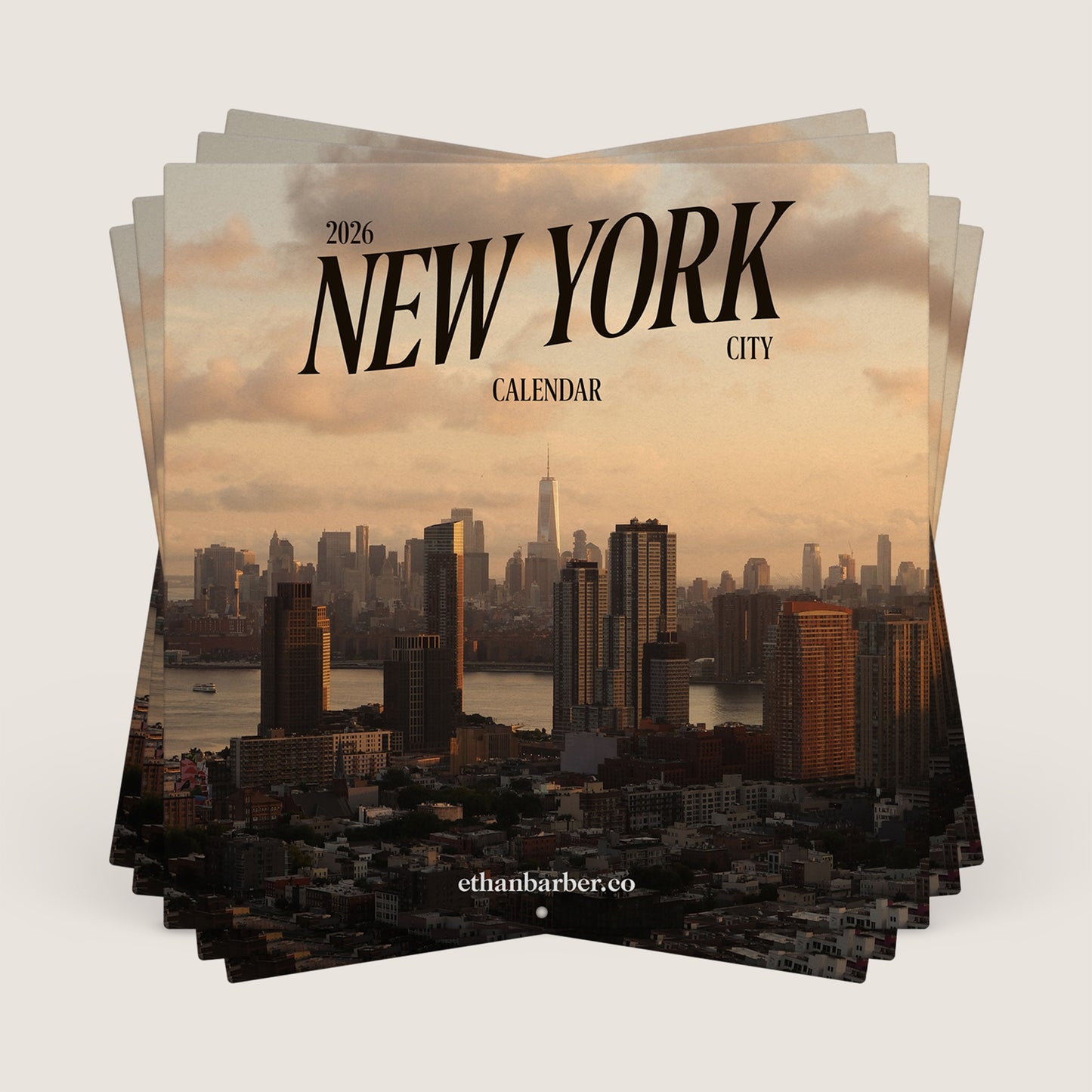 [Pre-order] 2026 New York City Calendar
