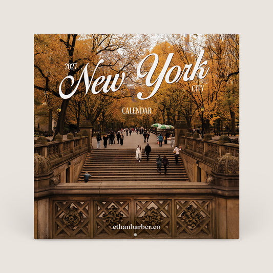 [Pre-Order] 2027 New York City Calendar