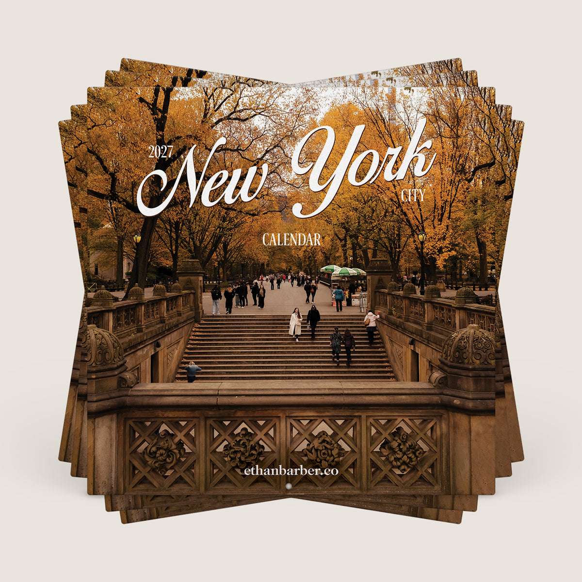[Pre-Order] 2027 New York City Calendar