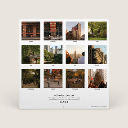 [Pre-Order] 2025 New York City Calendar