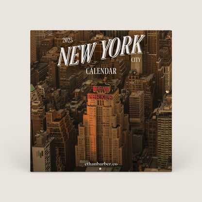 [Pre-Order] 2025 New York City Calendar