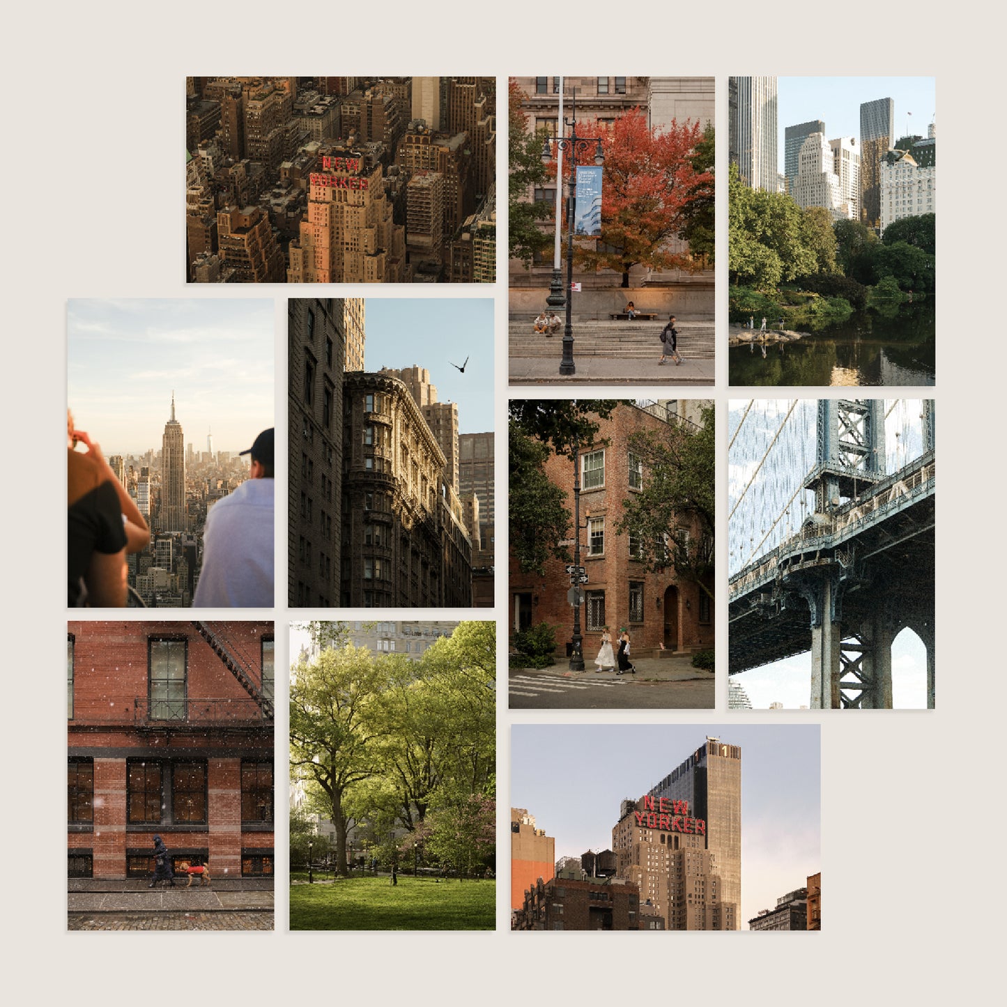 New York City Postcard Set