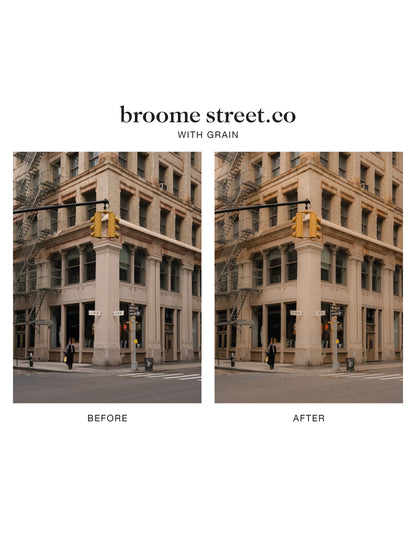 "broome street.co" Lightroom Preset