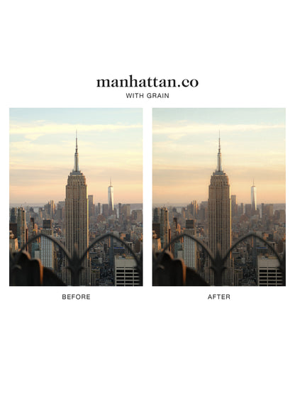 "manhattan.co" Lightroom Preset