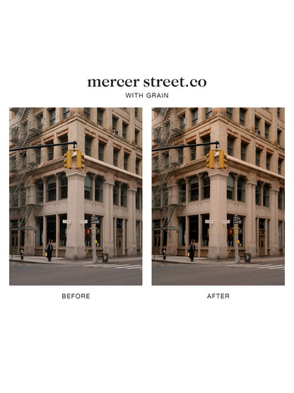 "mercer street.co" Lightroom Preset